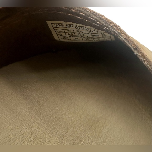 UGG Women's Cicily Slip-ons Chestnut Nubuck 8 - Picture 7 of 7